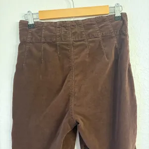 We the Free People Jayde Cord Flare 29 Corduroy Pants High Rise Brown Stretch thumbnail 6