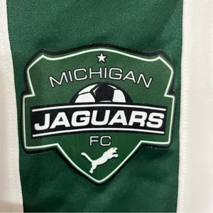 Women's Nike Dri Fit Vneck Jersey Michigan‎ Jaguars FC Soccer Size XL thumbnail 5