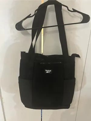 Reebok Black Mesh Front Tote thumbnail 6