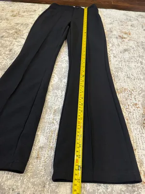 SheIn Women’s Black Flared Dress Pants thumbnail 3