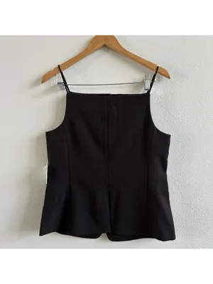 Staud The Una Top Black Size Medium thumbnail 5