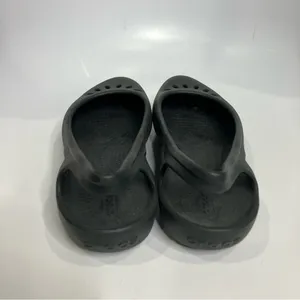 Crocs black sling back‎ shoes women’s size 9 casual minimalist neutral thumbnail 6