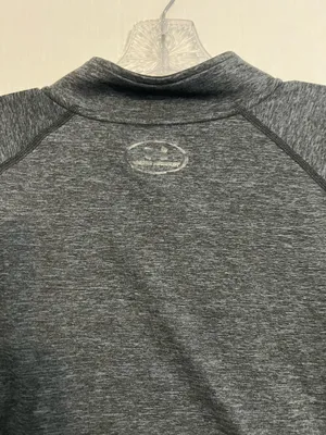 Under Armour Charcoal Quarter-Zip Long Sleeve Top thumbnail 3