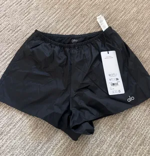 ALO Yoga Black High Waist Prismatic Short thumbnail 1