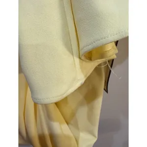 Betsy and Adam Women's One-Shoulder Side Ruched Ball Gown Lemon Size 10 Petite thumbnail 9