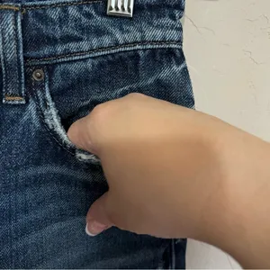 Lee Vintage Modern High Rise Wide Leg Cropped Denim Jeans‎ thumbnail 6