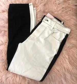 RARE Revice Color Block Jeans thumbnail 1