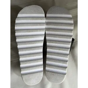 REEF Cushion Sol Hi Platform Flip Flop Sandals Black Tan Womens 9 Cork Wedge EUC thumbnail 15