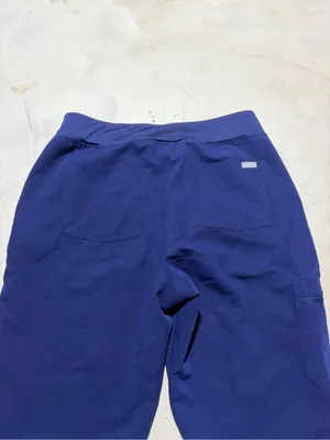 Figs Navy Drawstring scrub Jogger Pants large thumbnail 15