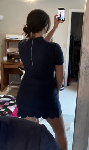 HYFVE Blue Suede Dress thumbnail 3