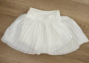 White Mini Tennis Skirt thumbnail 1
