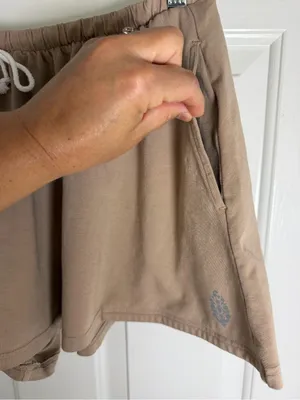 FP Movement by Free People Taupe Drawstring‎ Skort thumbnail 6
