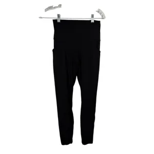 Lululemon Align High Rise Pant Pockets Leggings 25" Black Gym Workout Womens 6 thumbnail 2