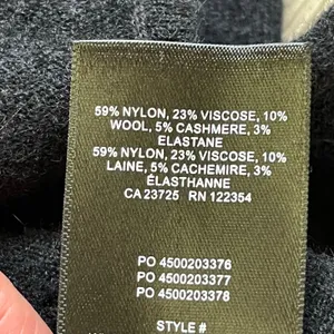 Wilfred Women's Black Wool Blend Button Front Cardigan Size XS thumbnail 5
