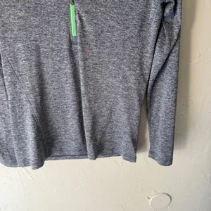 Under Armour HeatGear‎ Women's Blue Loose 1/4 Zip Long Sl Athletic Top Small thumbnail 3
