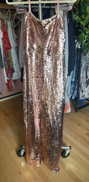 Revolve Rose Sequin Gown thumbnail 3
