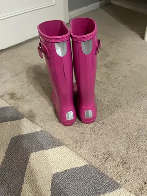 Pink Hunter rain boots  thumbnail 3