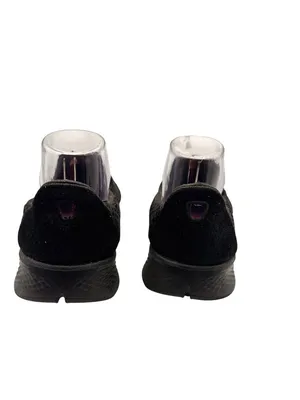 Skechers Size 10 Womens Slip-On Mesh Comfort Shoes Black thumbnail 4