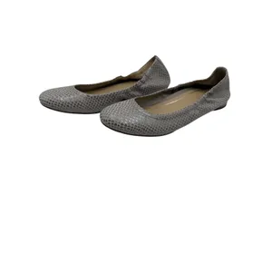 Vionic Alexa Ballet Flats Women 6.5 Gray Leather Lizard Print Orthotic Comfort thumbnail 7