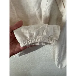 Aerie Joggers S Long Oatmeal Heather Cotton Drawstring High Waist Lounge Pants thumbnail 3