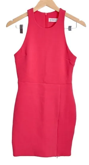 Bec & Bridge Cocktail Party Pink Sleeveless Dress‎ With Zipper Detail Size 2 thumbnail 1