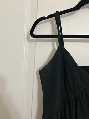 Medium SHEIN black dress long thumbnail 4