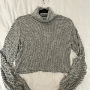 Garage Light Gray Ribbed Turtleneck Sweater thumbnail 2