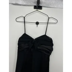 Y2K Whimsigoth Midi Dress Sz 4 Handkerchief Hem Grunge Dark Romantic‎ Fairy thumbnail 5