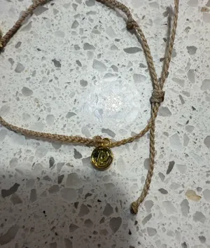 Pura Vida gold wave and sun charm bracelet thumbnail 3
