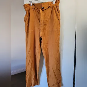 Madewell Women's Dunaway Paperbag Waist Pants Size L thumbnail 5
