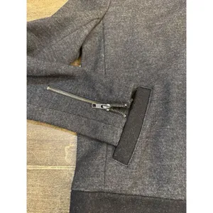 J Crew Jacket‎ Wool Blend Full Zip Career Work Office Women Sz 2 Gray thumbnail 5
