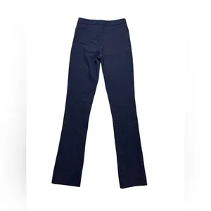 💼‎ M.M. Lafleur Navy Work Pants 👖 Polished Professional Trousers Size 0 ✨ thumbnail 2