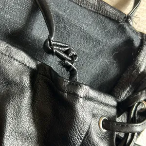 Superdown faux leather lace up sides top thumbnail 4