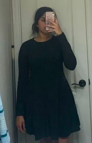 SheIn Zip Up Flare Dress thumbnail 2