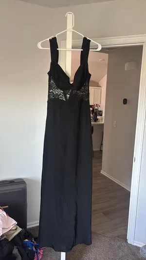 Hello Molly Satin Dress Maxi thumbnail 3