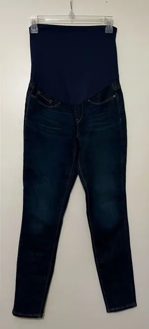 Signature by Levi Strauss Maternity Skinny Jeans Size Small | Over‎ Belly thumbnail 1