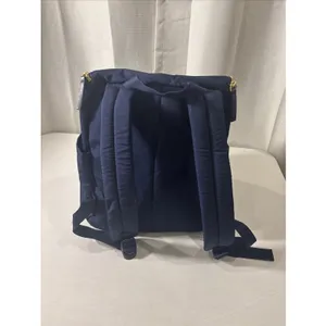 LITTLE ME Navy/Gold Tote Diaper Bag‎ Backpack 6 Pocket thumbnail 10