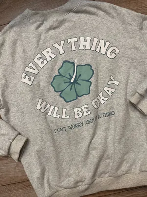 Sunkissed coconut crewneck sweatshirt Gray Size L thumbnail 7