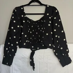 Moon river padme polka dot blouse size Medium thumbnail 8