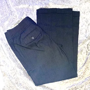 LOFT 8 Julie Black Pinstripe Women's Trousers thumbnail 1