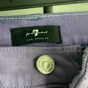 7 For All Mankind Lavender Jeans thumbnail 3