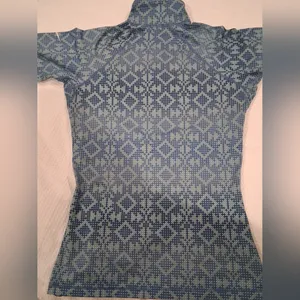 Nike Blue Patterned Long-Sleeve Top thumbnail 11