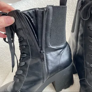 Rouge Helium Black Platform Boots 10 40 thumbnail 3