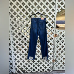 Free People Destroyed field Flare Jeans thumbnail 4