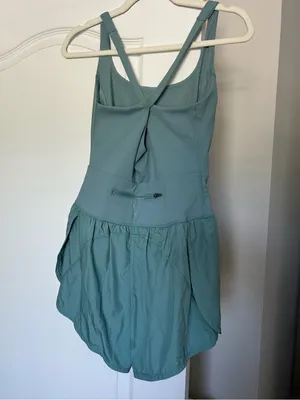FP Movement by Free People Righteous Runsie Sage Green One-Piece Romper thumbnail 6