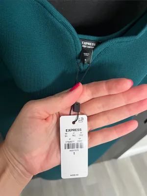 Express Teal Spaghetti Strap Midi Dress thumbnail 2