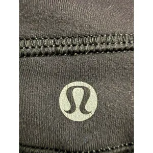 Lululemon Black Seamed Athletic‎ Yoga Leggings Pants Size 6 Mid Rise 27 Inseam thumbnail 4
