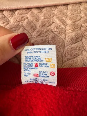 Vintage 90’s Red JERZEES Embroidered Christmas Sweater thumbnail 4