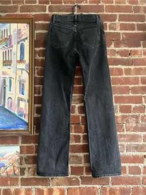 Abercrombie Ultra High Rise 90s Straight Jean Vintage Comfort Stretch Sz 2L thumbnail 8