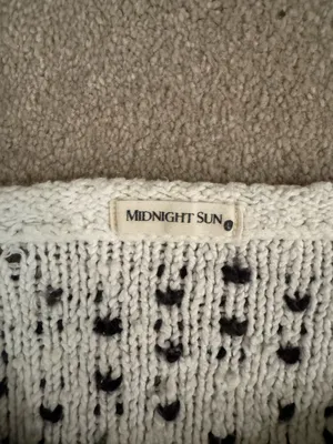 Black & White Marled Crewneck Sweater - Women thumbnail 2